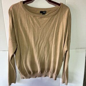 ANA GOLD GLITTER‎ SWEATER (L)